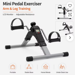 Zaro-Easy Bike Pedal Exerciser with Non-Slip Mat FREE & Official Warranty